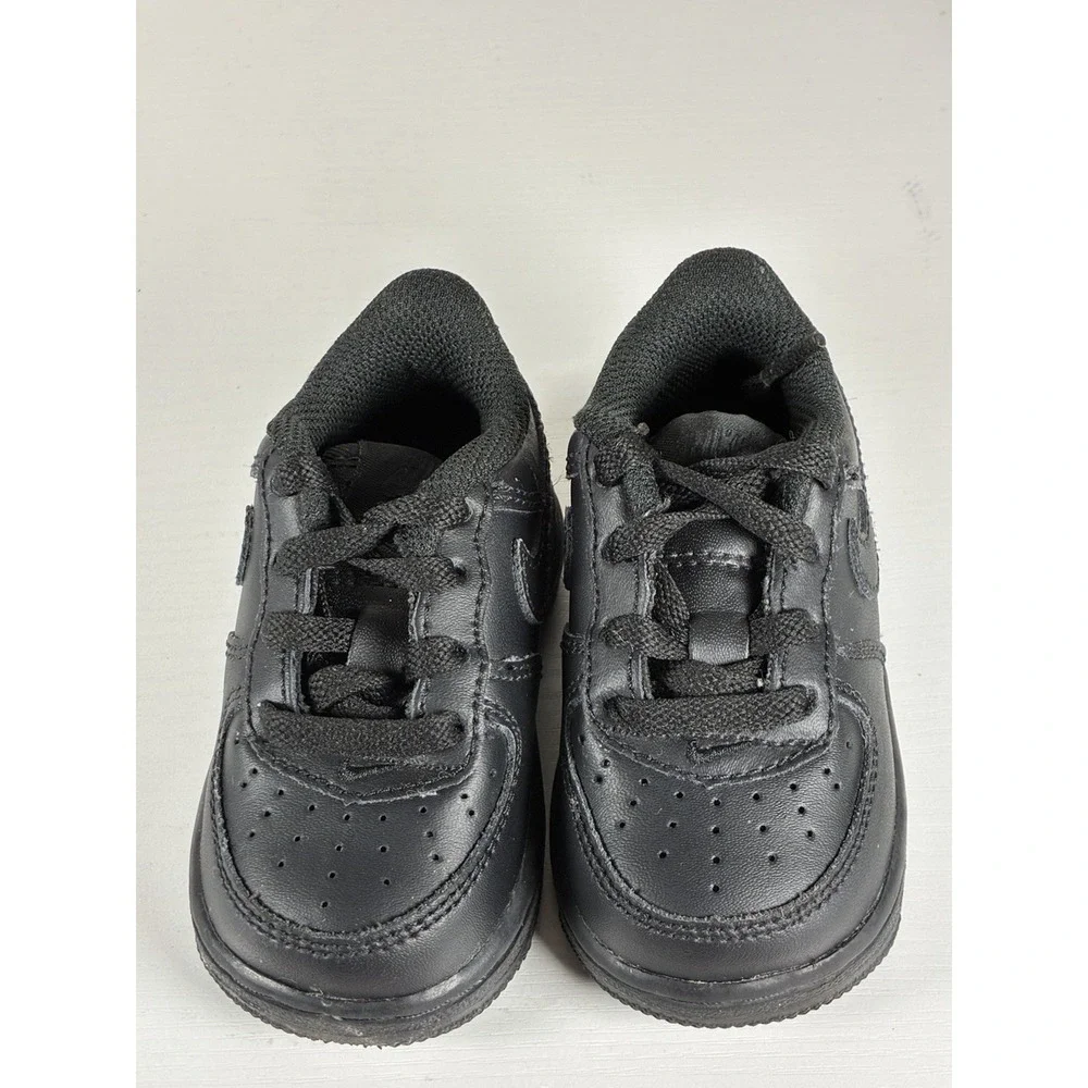Toddler Nike Air Force 1 size 4C black Baby  Shoes